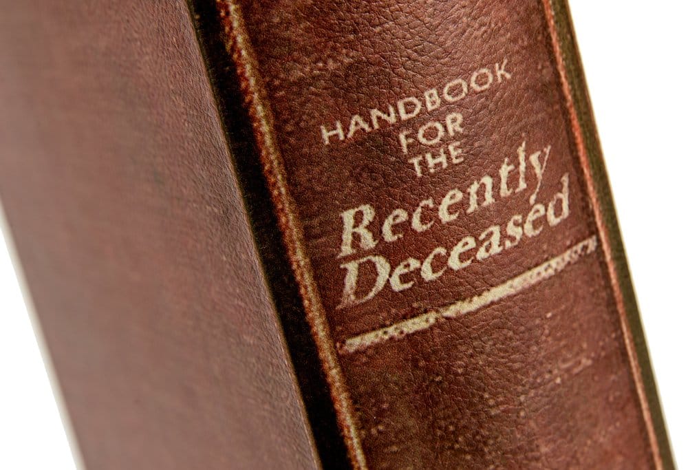 Beetlejuice Replik-Box Handbook for the Recently Deceased