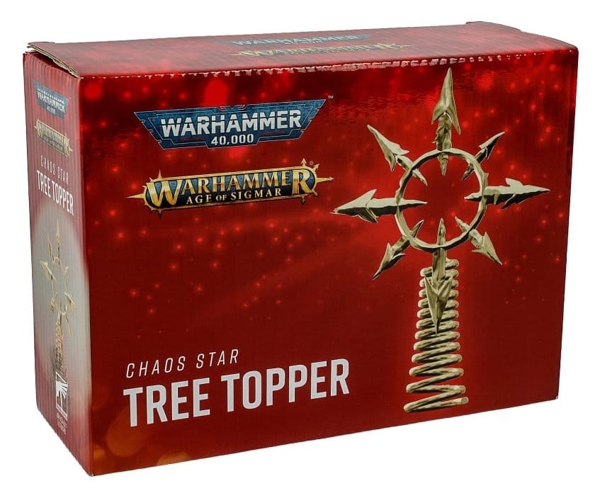 Warhammer 40,000 Baumspitze Chaos Star 22 cm