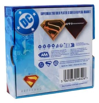Superman Goldene Schild-Replik Magnet