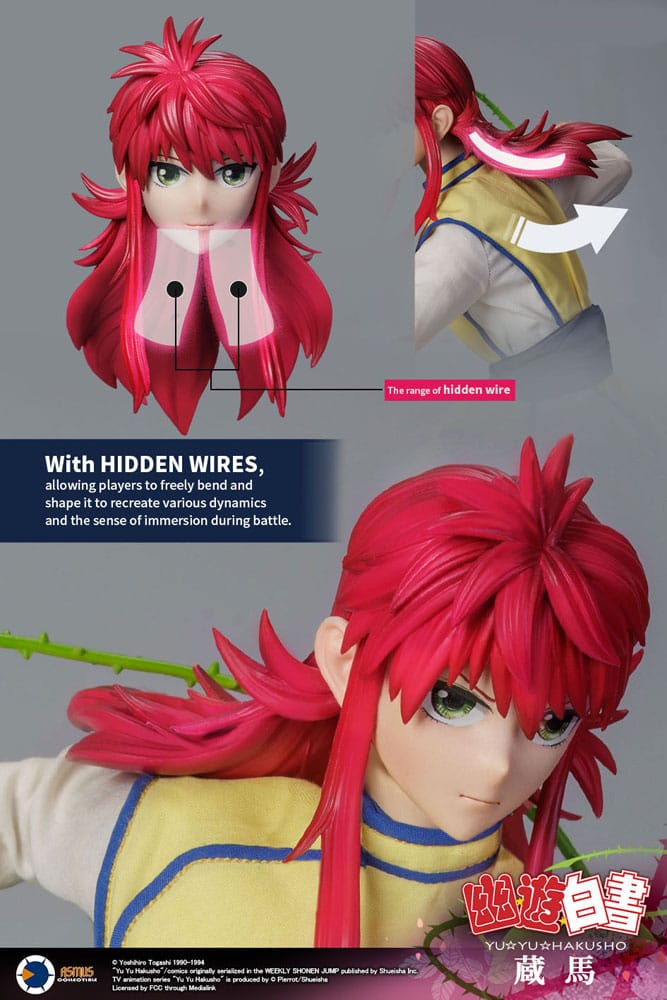 Yu Yu Hakusho Actionfigur 1/6 Kurama 30 cm