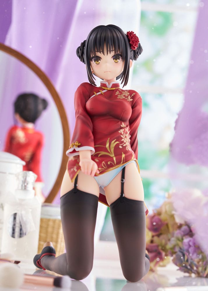 Cafe Stella and the Reaper´s Butterfly PVC Statue 1/3.5 Natsume Shiki Chinese Clothes Ver. AmiAmi Limited Edition 30 cm 