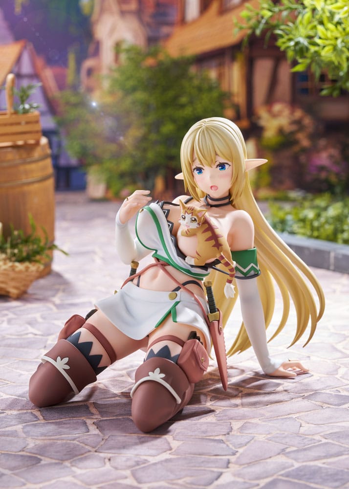 Beheneko PVC Statue 1/7 Aria & Tama AmiAmi Limited Edition 16 cm   