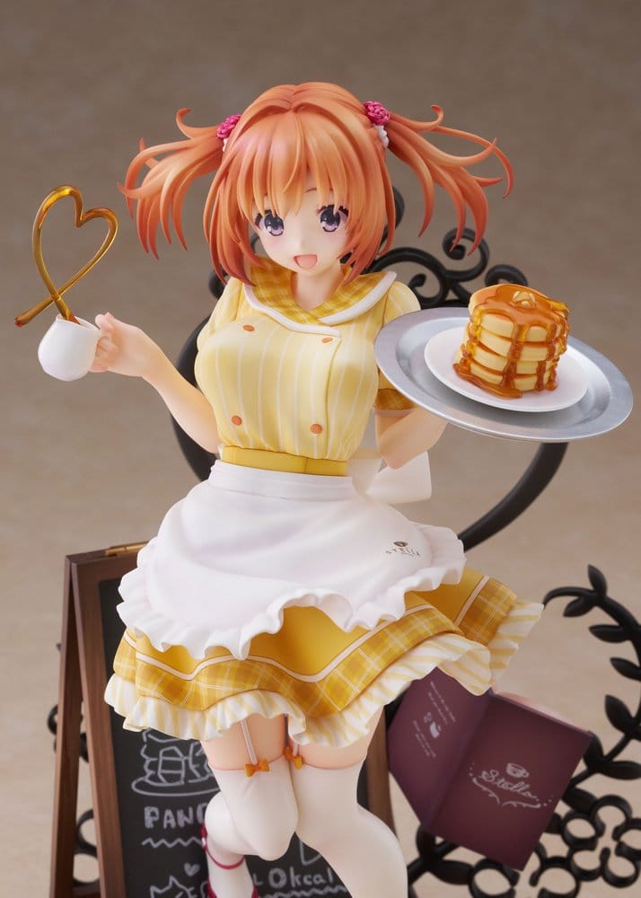 Café Stella and the Reaper's Butterflies PVC Figur 1/7 Sumizome Nozomi AmiAmi Limited Edition 23 cm