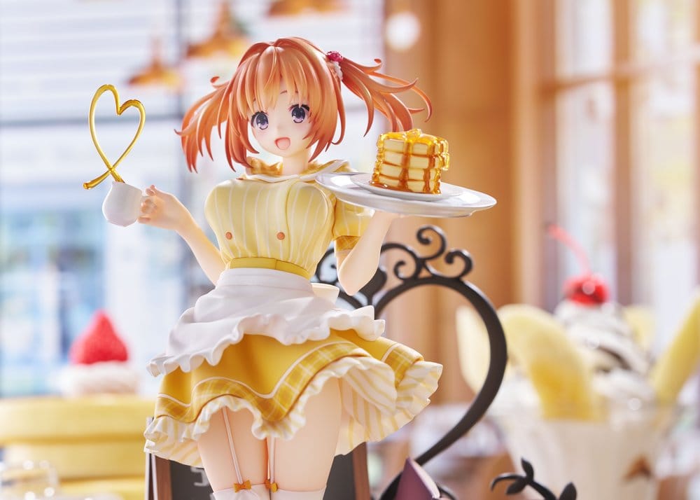 Café Stella and the Reaper's Butterflies PVC Figur 1/7 Sumizome Nozomi AmiAmi Limited Edition 23 cm