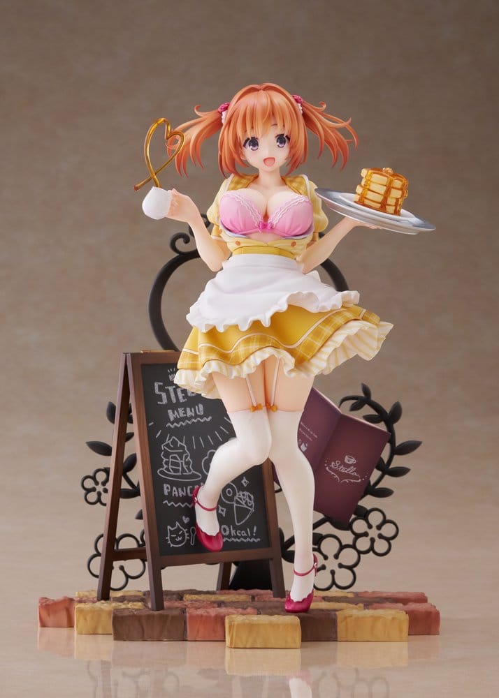 Café Stella and the Reaper's Butterflies PVC Figur 1/7 Sumizome Nozomi AmiAmi Limited Edition 23 cm