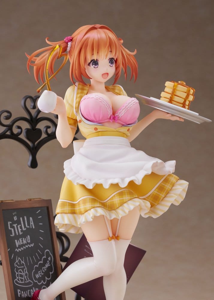 Café Stella and the Reaper's Butterflies PVC Figur 1/7 Sumizome Nozomi AmiAmi Limited Edition 23 cm