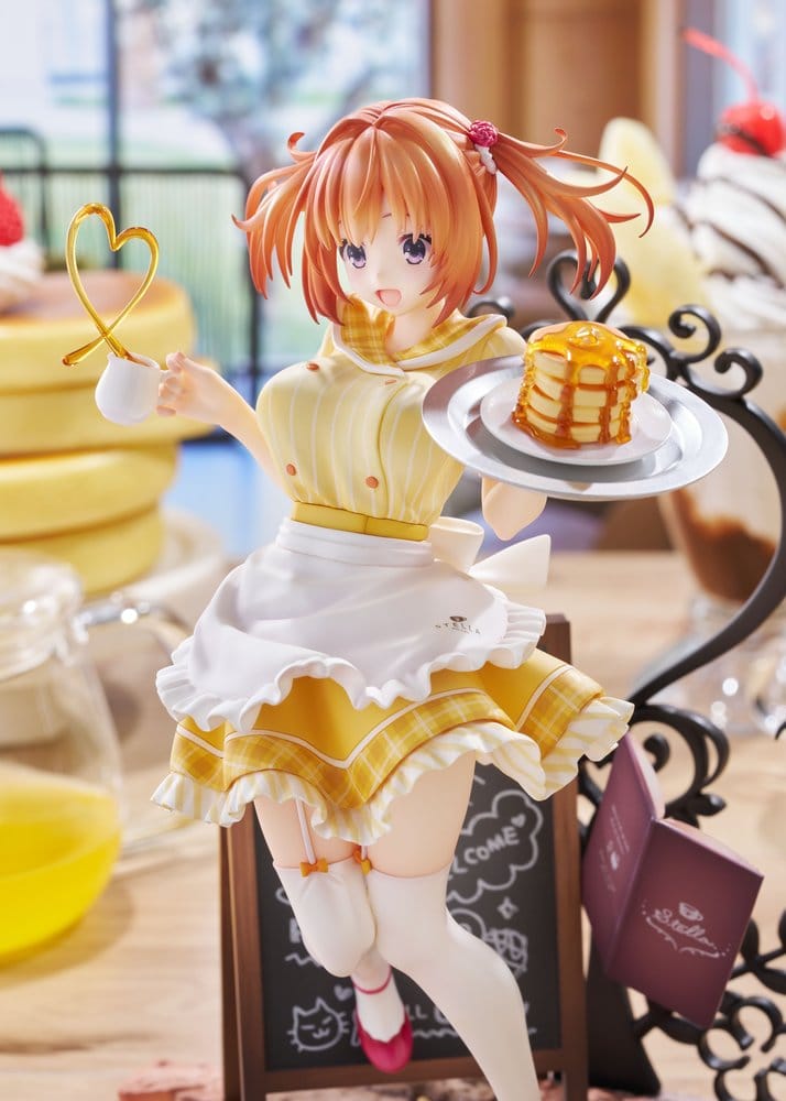 Café Stella and the Reaper's Butterflies PVC Figur 1/7 Sumizome Nozomi AmiAmi Limited Edition 23 cm