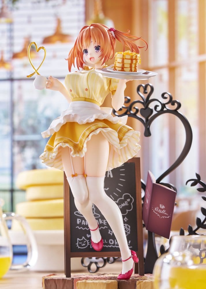 Café Stella and the Reaper's Butterflies PVC Figur 1/7 Sumizome Nozomi AmiAmi Limited Edition 23 cm