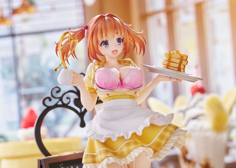 Café Stella and the Reaper's Butterflies PVC Figur 1/7 Sumizome Nozomi AmiAmi Limited Edition 23 cm