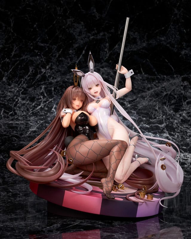 Goddess of Victory: Nikke Statue 1/7 Noir & Blanc Bunny X 777 Ver. 28 cm  