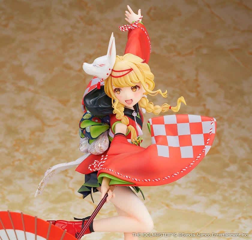 Gakuen The Idolmaster PVC Figur 1/7 Kotone Fujita Kamurogiku Ver. 27 cm