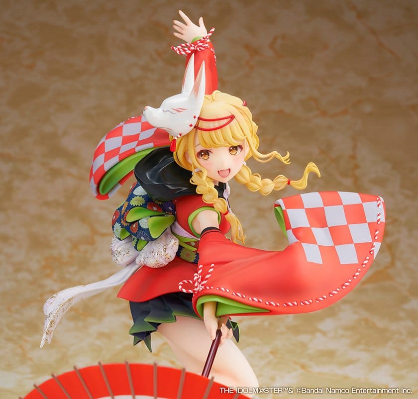 Gakuen The Idolmaster PVC Figur 1/7 Kotone Fujita Kamurogiku Ver. 27 cm