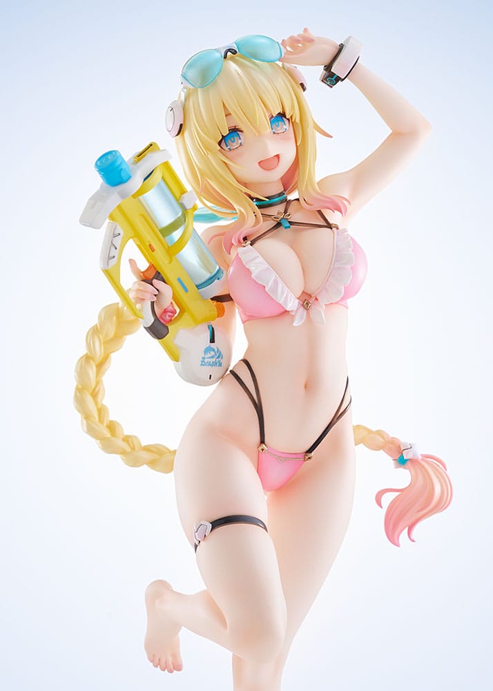 Phantasy Star Online PVC Statue 1/7 es Akhtal Summer Vacation 24 cm     