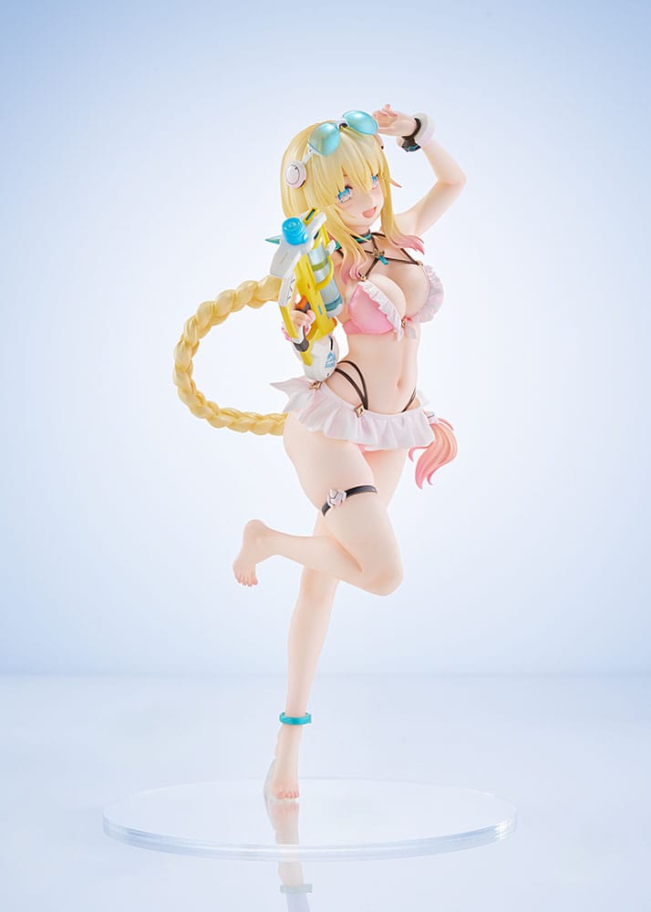 Phantasy Star Online PVC Statue 1/7 es Akhtal Summer Vacation 24 cm     