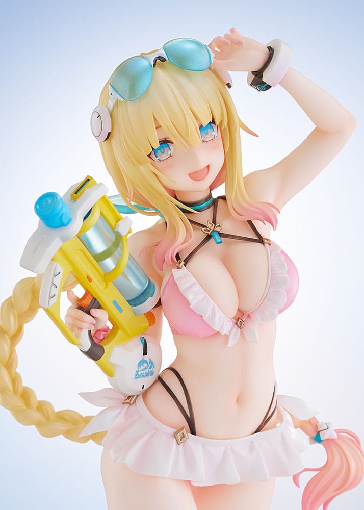 Phantasy Star Online PVC Statue 1/7 es Akhtal Summer Vacation 24 cm     
