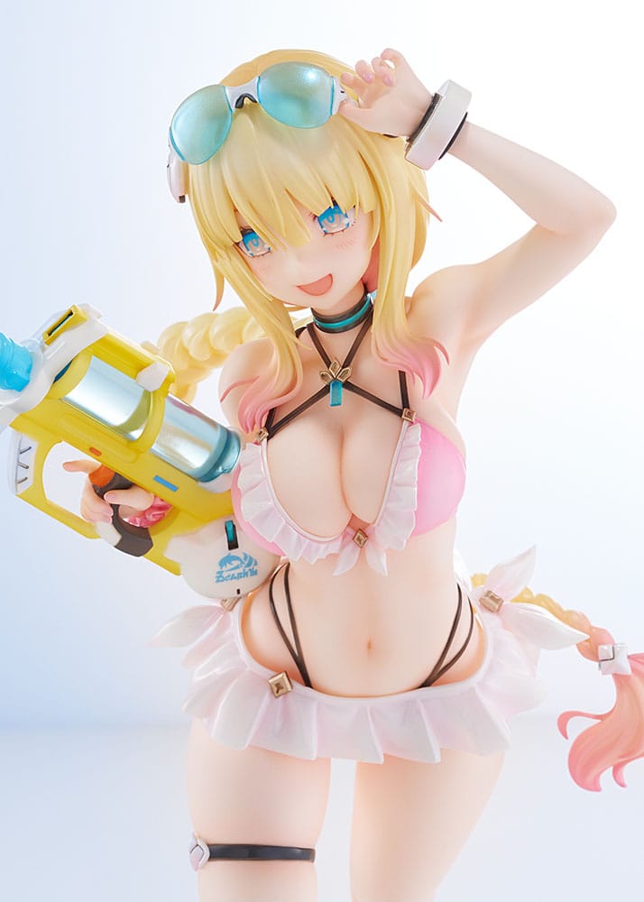 Phantasy Star Online PVC Statue 1/7 es Akhtal Summer Vacation 24 cm     