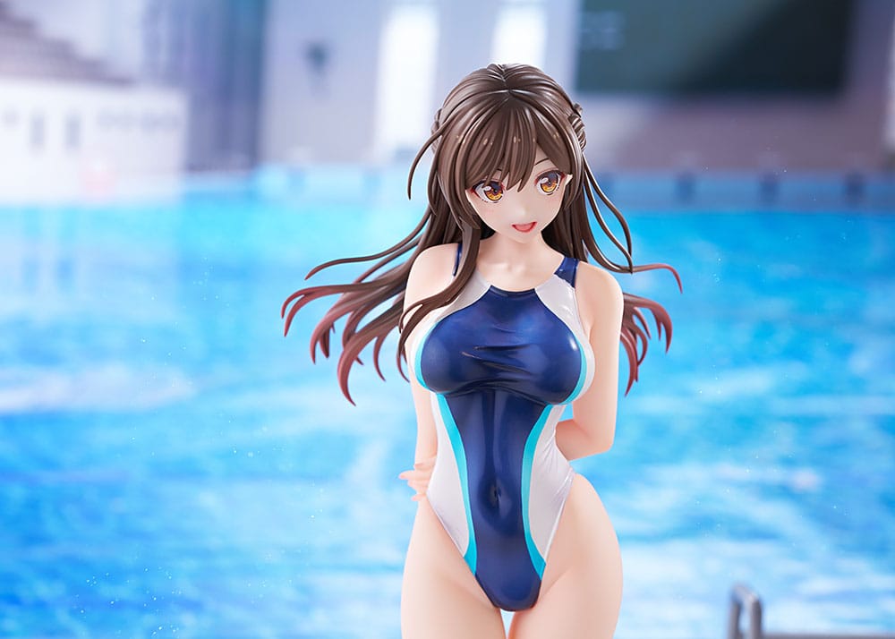 Rent-a-Girlfriend PVC Statue 1/7 Chizuru Mizuhara Light Blue Line Swimwear Ver. 25 cm 