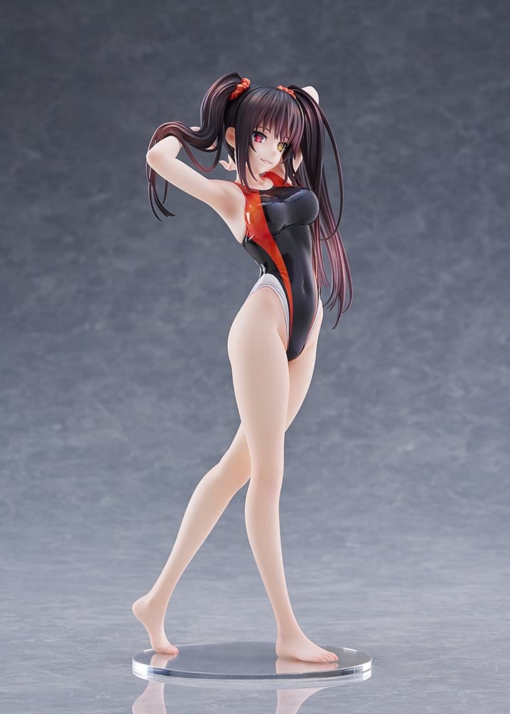Date A Live Swimsuit Silhouette PVC Figur 1/7 Kurumi Tokisaki Swimwear Ver. 24 cm