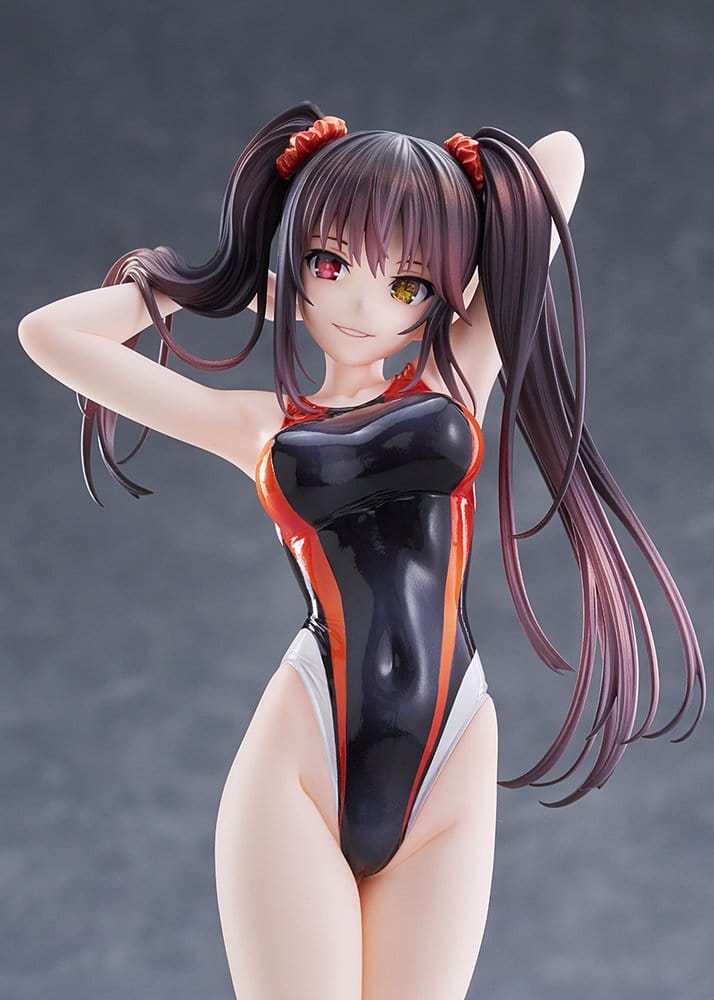 Date A Live Swimsuit Silhouette PVC Figur 1/7 Kurumi Tokisaki Swimwear Ver. 24 cm