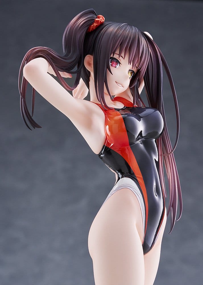 Date A Live Swimsuit Silhouette PVC Figur 1/7 Kurumi Tokisaki Swimwear Ver. 24 cm