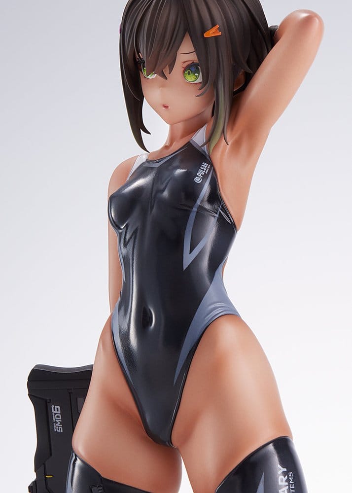 Arms Note PVC Figur 1/7 Buchou-chan of the Swimming Club 22 cm (re-run)