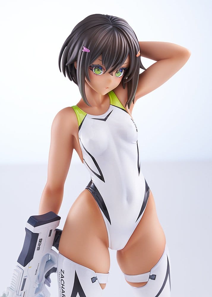 Arms Note PVC Figur 1/7 Buchou-chan of the Swimming Club White Swimsuit Ver. 22 cm