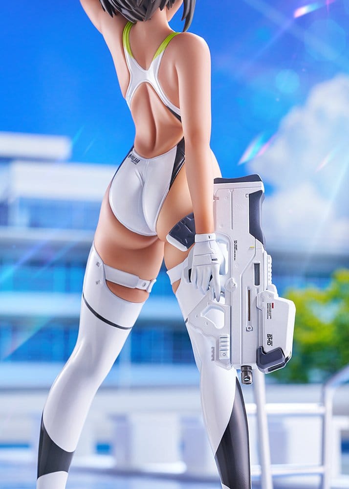 Arms Note PVC Figur 1/7 Buchou-chan of the Swimming Club White Swimsuit Ver. 22 cm