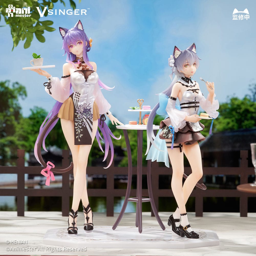 VSinger Luo Tianyi & Mo Qingxian Statuen 1/7 2er-Pack Luo Tianyi & Mo Qingxian Tea Time Melody Ver. 