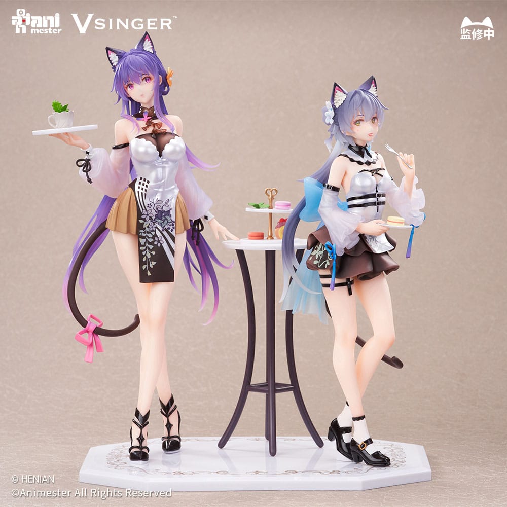 VSinger Luo Tianyi & Mo Qingxian Statuen 1/7 2er-Pack Luo Tianyi & Mo Qingxian Tea Time Melody Ver. 