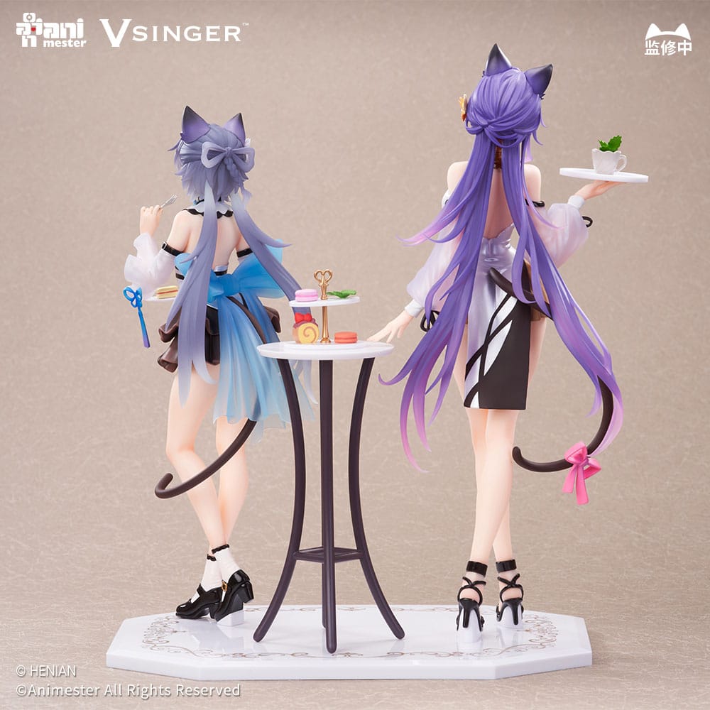 VSinger Luo Tianyi & Mo Qingxian Statuen 1/7 2er-Pack Luo Tianyi & Mo Qingxian Tea Time Melody Ver. 