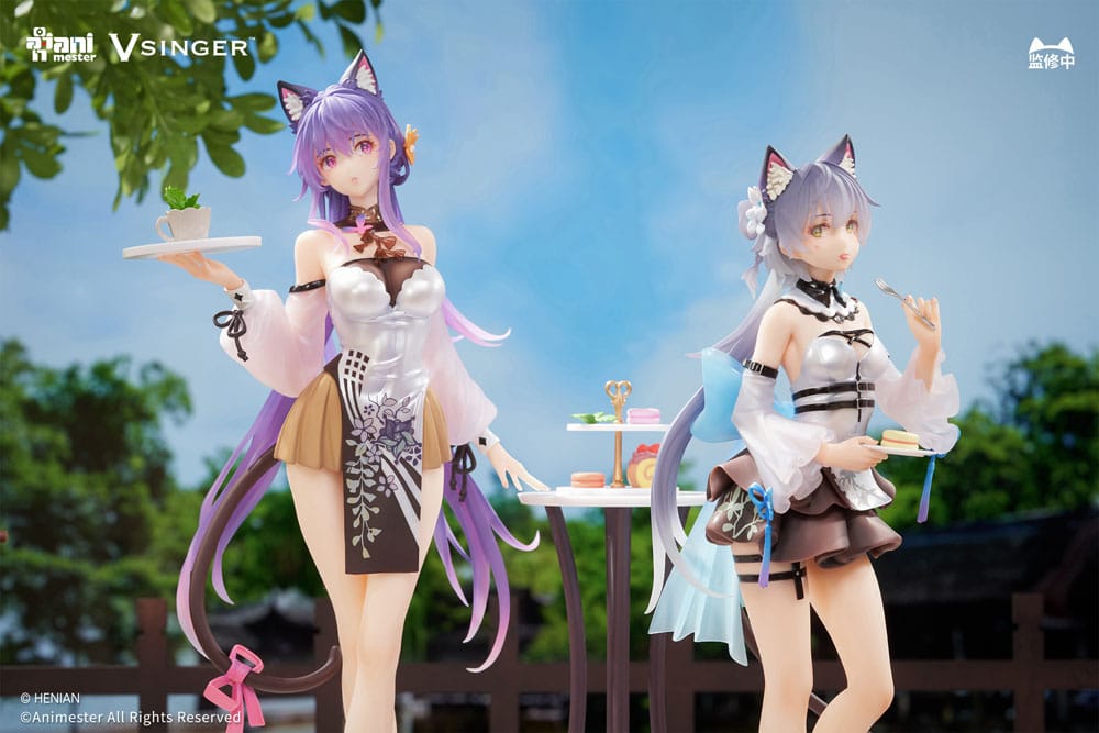 VSinger Luo Tianyi & Mo Qingxian Statuen 1/7 2er-Pack Luo Tianyi & Mo Qingxian Tea Time Melody Ver. 