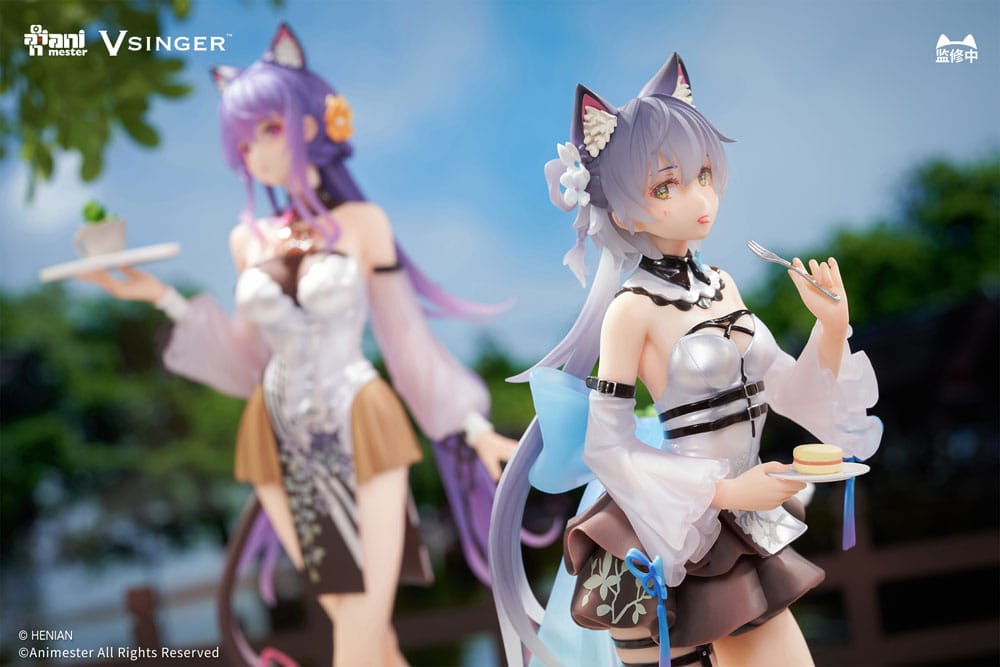 VSinger Luo Tianyi & Mo Qingxian Statuen 1/7 2er-Pack Luo Tianyi & Mo Qingxian Tea Time Melody Ver. 