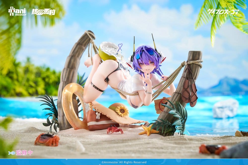 Original Character PVC Figur 1/6 Bright Summer Barbera·Red illustration by DaiblosCore 14 cm