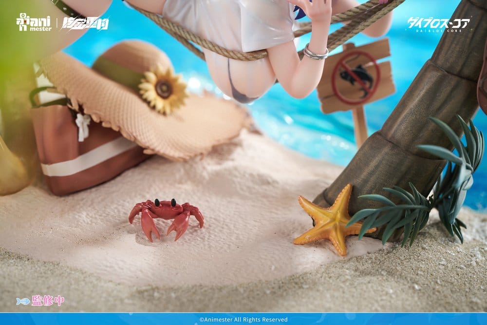Original Character PVC Figur 1/6 Bright Summer Barbera·Red illustration by DaiblosCore 14 cm