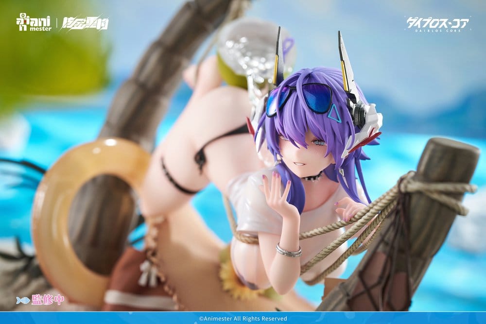 Original Character PVC Figur 1/6 Bright Summer Barbera·Red illustration by DaiblosCore 14 cm