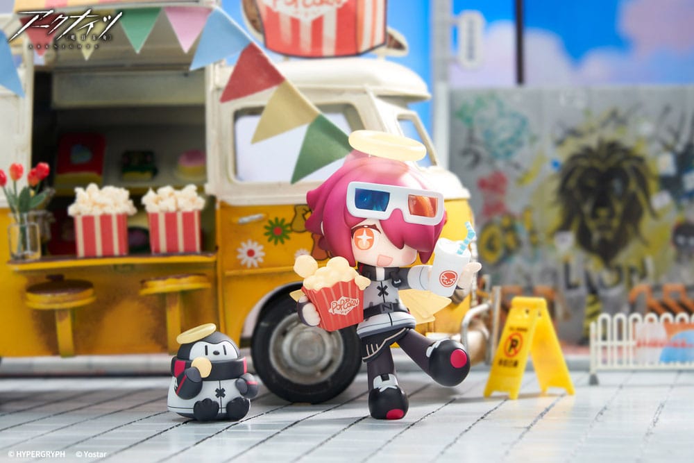 Arknights PVC Statue Mini Series Will You be Having the Dessert? Exusiai 10 cm 