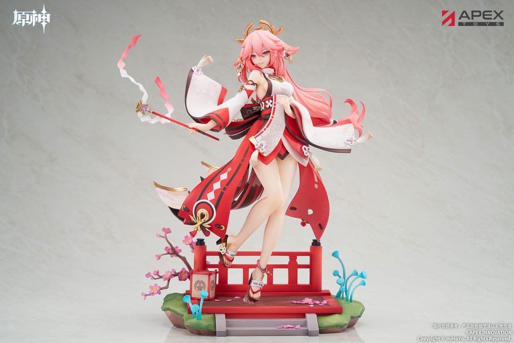 Genshin Impact PVC Statue 1/7 Yae Miko Astute Amusement Ver. 28 cm 