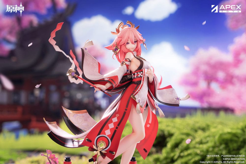 Genshin Impact PVC Statue 1/7 Yae Miko Astute Amusement Ver. 28 cm 