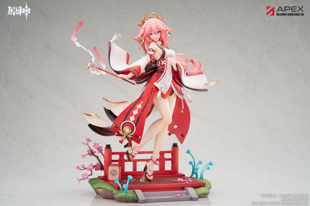 Genshin Impact PVC Statue 1/7 Yae Miko Astute Amusement Ver. 28 cm 