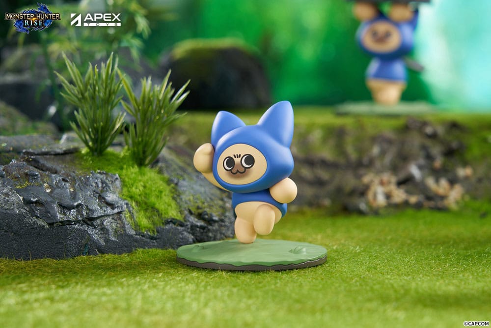 Monster Hunter Rise Sammelfiguren 6er-Pack Felyne Cat 