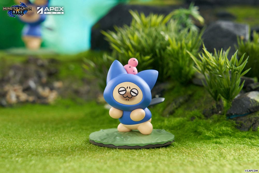 Monster Hunter Rise Sammelfiguren 6er-Pack Felyne Cat 