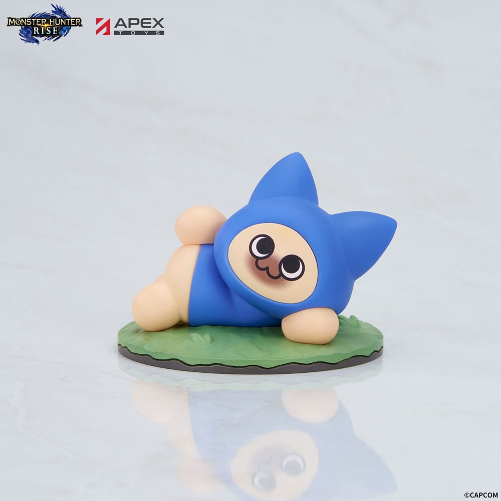 Monster Hunter Rise Sammelfiguren 6er-Pack Felyne Cat 