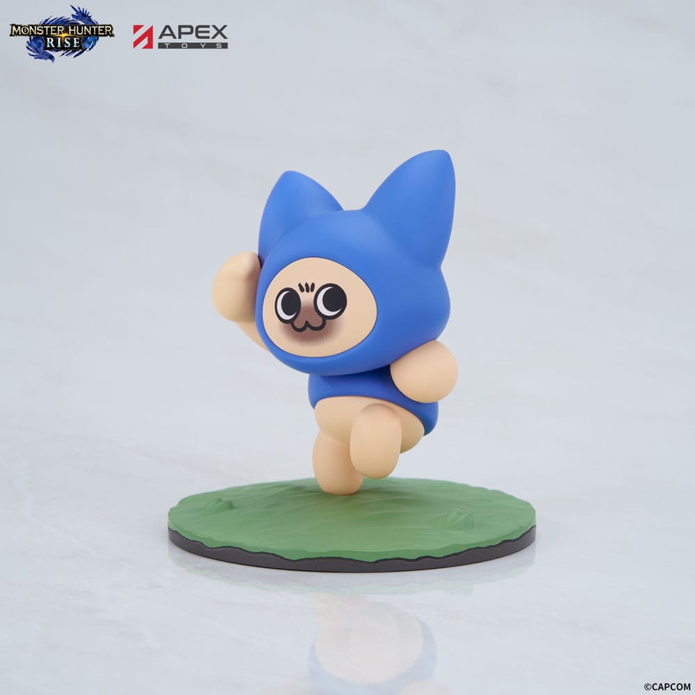Monster Hunter Rise Sammelfiguren 6er-Pack Felyne Cat 