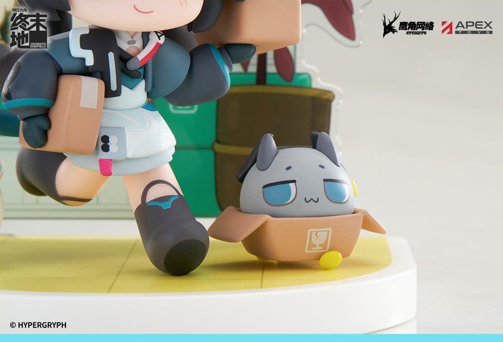 Arknights Cuties Series PVC Figur Endfield Chen Qianyu 12 cm