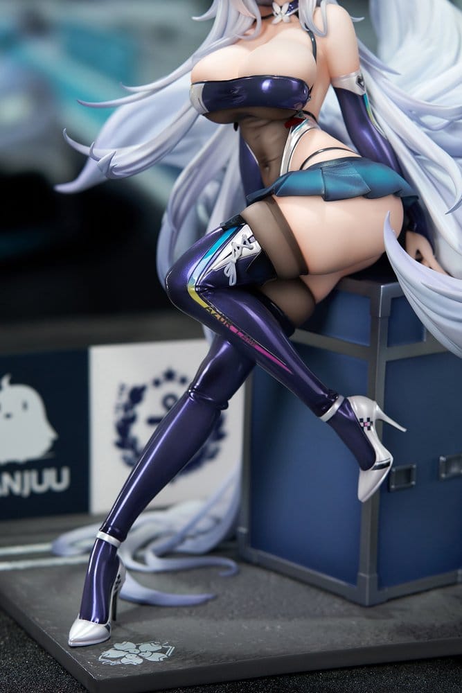 Azur Lane PVC Figur 1/7 Shinano Moonlit Chrome Ver. Acrylic Special Edition w/Display 25 cm