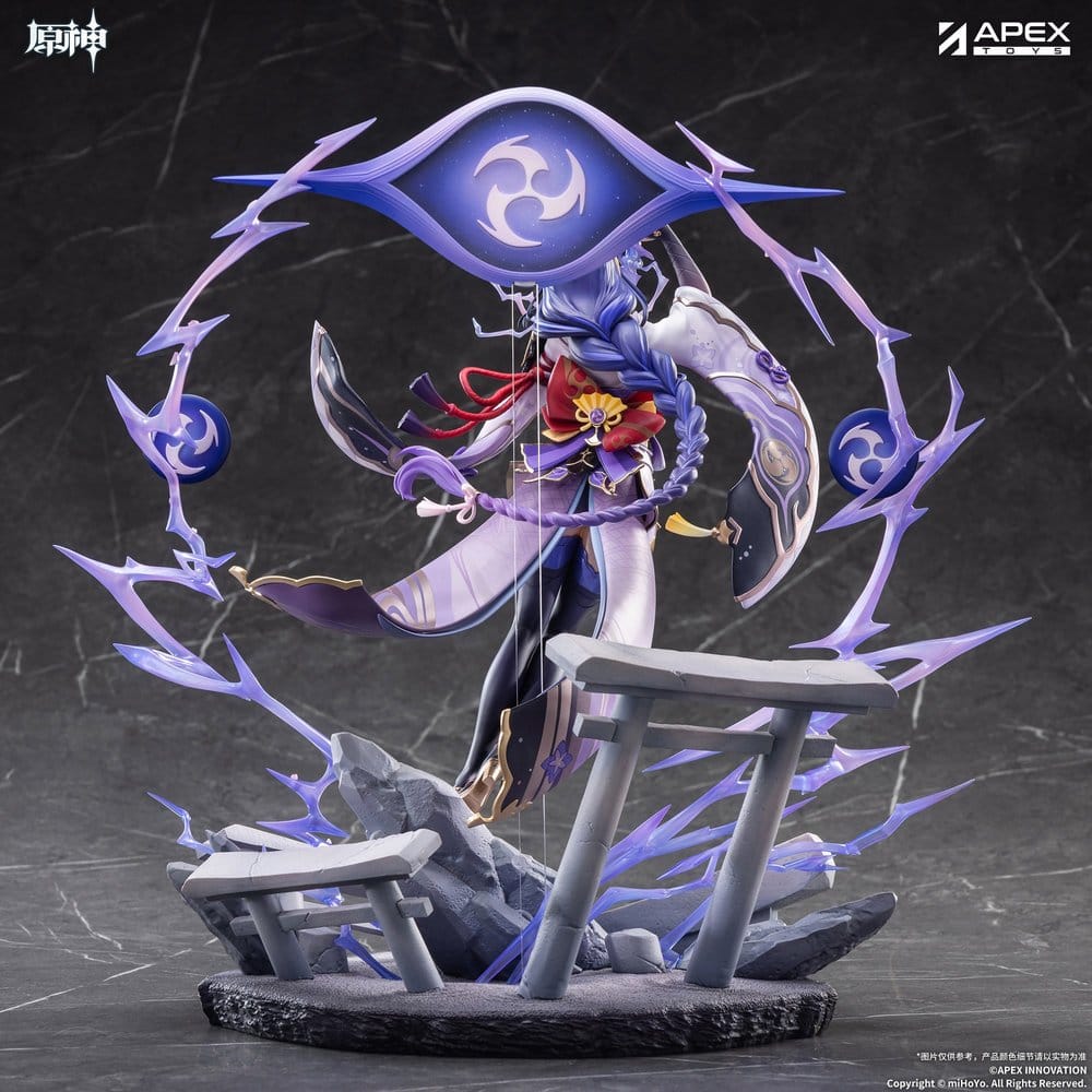 Genshin Impact PVC Figur 1/7 Raiden Shogun Plane of Euthymia Ver. 36 cm