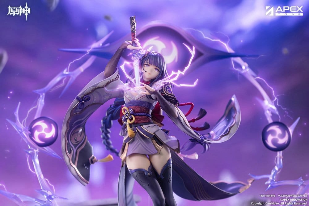 Genshin Impact PVC Figur 1/7 Raiden Shogun Plane of Euthymia Ver. 36 cm