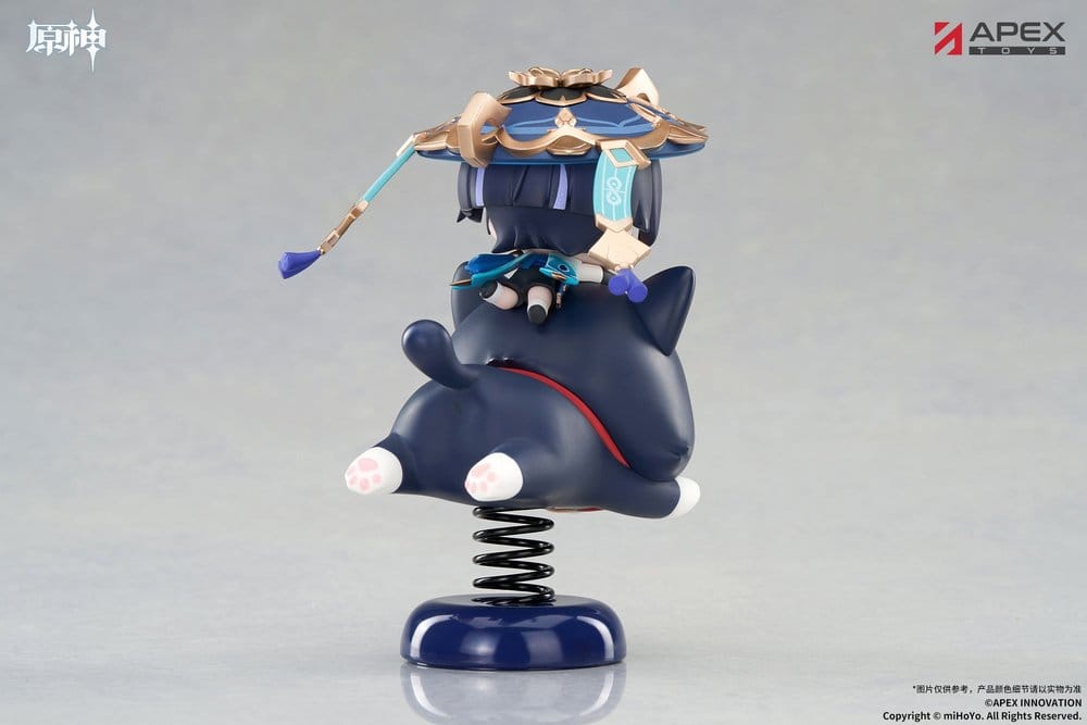 Genshin Impact Chibi Chara Yurayura Stand PVC Figur Wanderer 11 cm