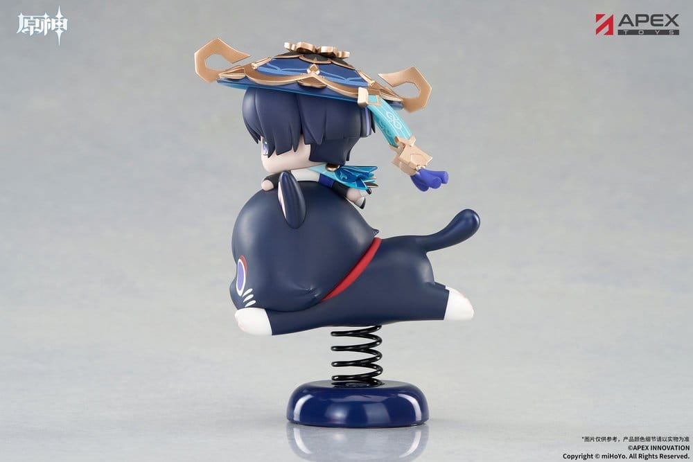 Genshin Impact Chibi Chara Yurayura Stand PVC Figur Wanderer 11 cm