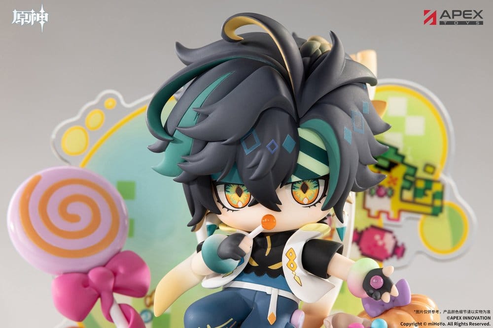 Genshin Impact Chibi Chara PVC Figur You Ye Qi Xiang Series Kinich 11 cm